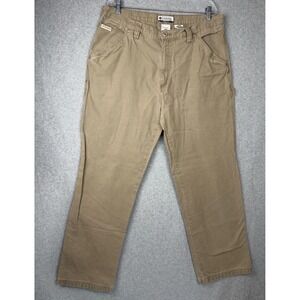 Columbia Granite Cloth Khaki Pants Mens 38x34 Cotton Outdoor Casual